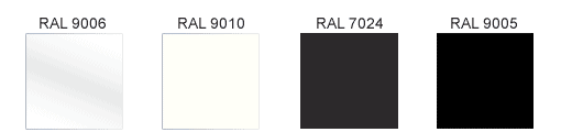 Paleta de culori tabla vopsita - gama alb